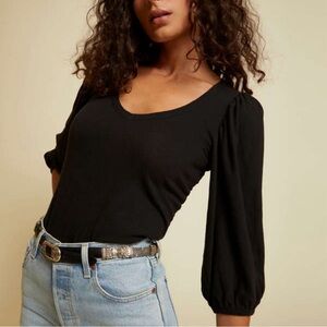 Nation Ltd Francesca Blouse - Black